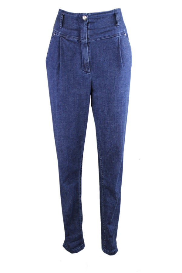 Caroline Biss zomerjeans met een hoge taille.