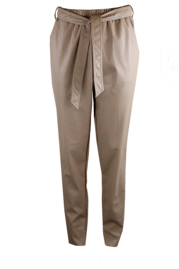 Summum alpaca leatherlook broek.