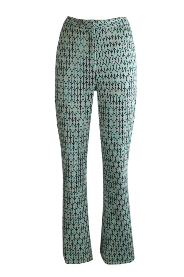 Summum broek met vintage print, verkrijgbaar in twee kleuren.