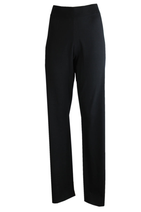 Summum zwarte casual broek met een elastische taille.