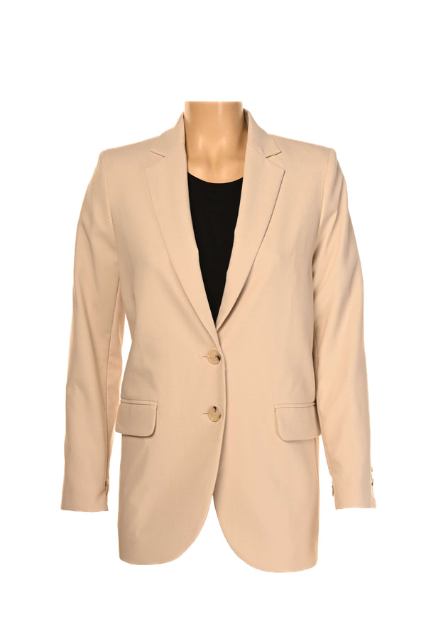 Summum gevoerde blazer verkrijgbaar in de kleuren kit en peach.